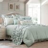 H HIEND ACCENTS Belmont 4 Piece Super King Comforter Set