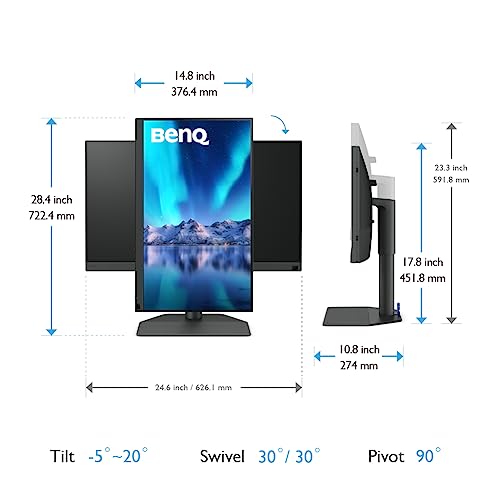 BenQ 27-Inch 4K USB-C Photographer Monitor - Image 5