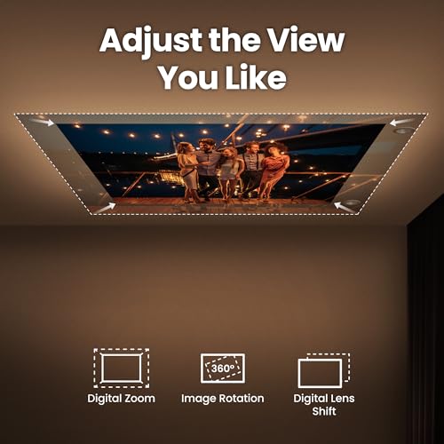 BenQ GV50 Laser Portable Projector, 1080p, 4K - Image 3