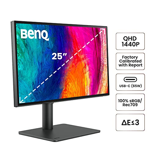 BenQ Mac-Ready Monitor 25" QHD IPS - Image 2