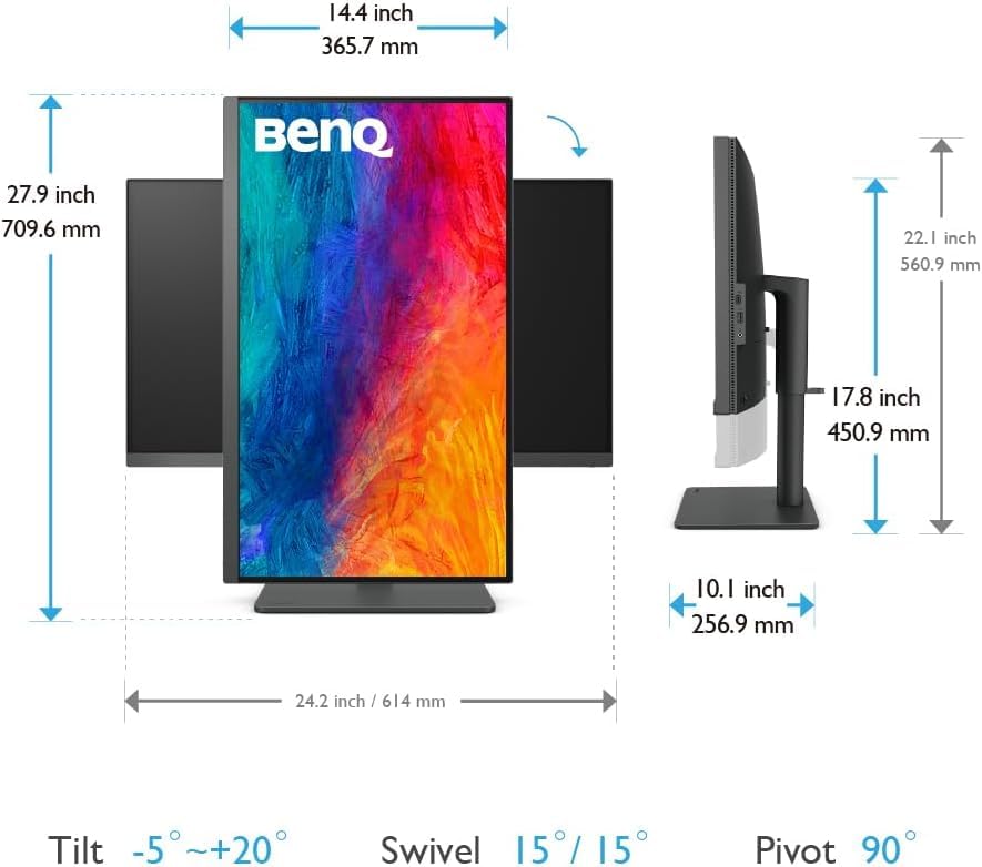 BenQ PD2705U 27" 4K UHD Monitor - Image 2
