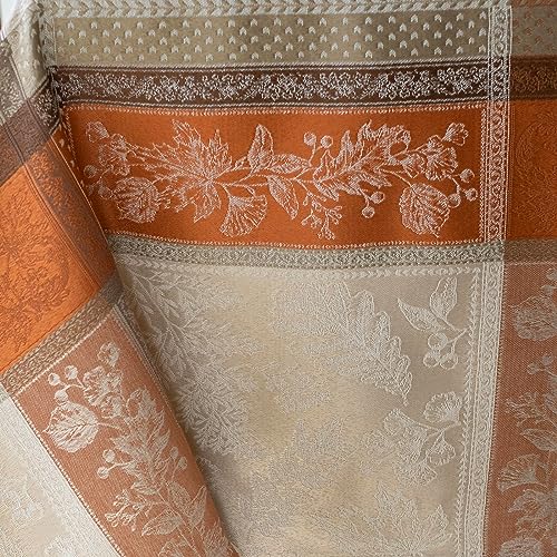 Benson Mills Heirloom Harvest Jacquard Fabric Tablecloth - Image 4