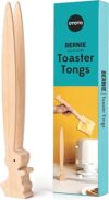 OTOTO Bernie Bunny Wooden Toaster Tongs