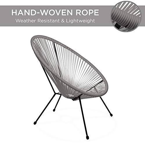 Best Choice Products 3-Piece Outdoor Acapulco Patio Set - Image 4
