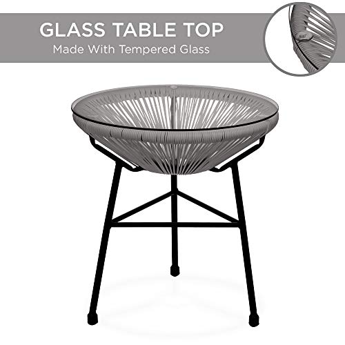 Best Choice Products 3-Piece Outdoor Acapulco Patio Set - Image 5