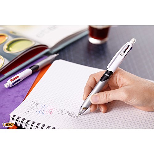 BIC 4 Colours Multifunctional Pen And Pencil Combo - Image 2