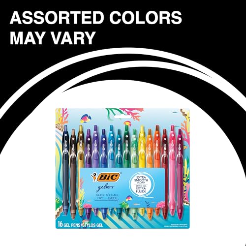 BIC Gelocity Quick Dry Ocean Themed Gel Pens - Image 4