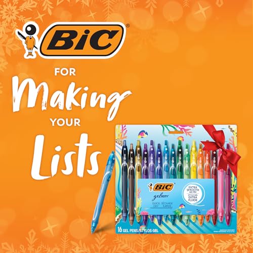 BIC Gelocity Quick Dry Ocean Themed Gel Pens - Image 2
