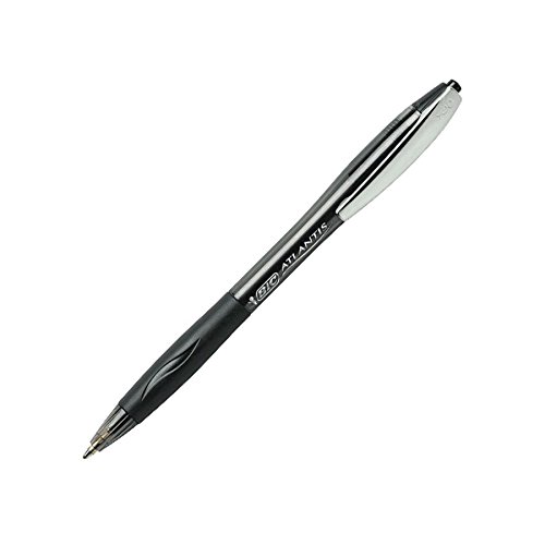 BIC Glide Black Retractable Ballpoint Pens, 4-Count - Image 3