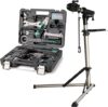 CXWXC Bicycle Repair Stand + 27 Piece Tool Kit