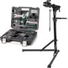 CXWXC Bicycle Repair Stand & Tool Kit Set