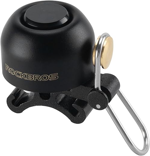 ROCKBROS Bike Bell 100dB Loud Sound, Fits 0.87-1.34in Handlebars