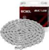 BUCKLOS Bike Chain, Half/Full Hollow, 116 Links