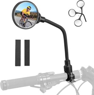 ROCKBROS Bike Handlebar 360° Rotatable Rear Mirror