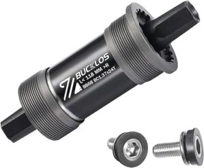 BUCKLOS Bike Square Taper Bottom Bracket - 68/80/90/100/110/120x110.5 113 116 118 122.2 126 140 152 156 166 174mm