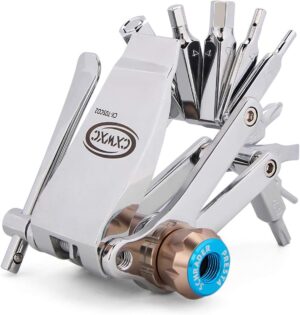 CXWXC Bike Tool Mini 16 In 1 Multitool Kit