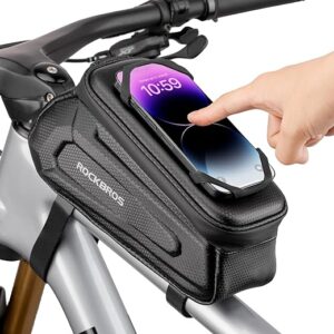 ROCKBROS Bike Top Tube Waterproof Phone Holder