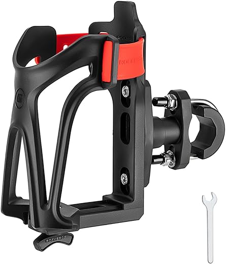 ROCKBROS Bike Water Bottle Holder, Adjustable Size