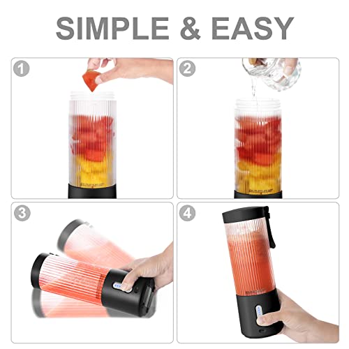 Binineew Portable Blender - USB Rechargeable Juicer Cup - Image 5