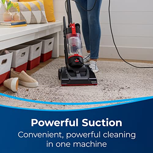 Bissell CleanView Compact Upright Vacuum, 3508, Red/Black - Image 5
