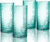 Elle Collection Bistro Croc 229805-4HBGR Highball Glasses Set