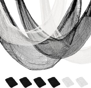 Xgunion Black And White Creepy Cloth Gauze Decor