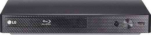 LG Black Blu-ray Disc Player With Streaming