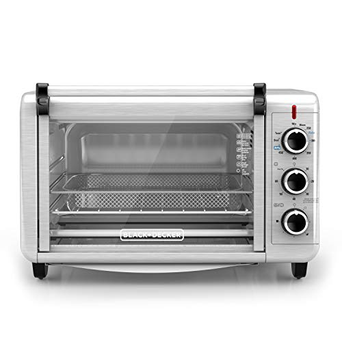BLACK+DECKER 6-Slice Air Fry Toaster Oven TO3215SS - Image 2