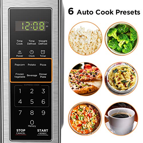 BLACK+DECKER Digital Microwave Oven EM720CB7, Coffee Maker CM1160B - Image 3