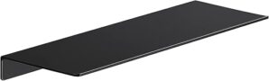 Danpoo Black Metal Wall Shelf, Small Bathroom