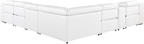 BlackJack Furniture Ibero 7-Piece Leather Sectional Sofa Set - Image 4