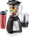 Hamilton Beach Blender And Food Processor Combo, 52oz Jar