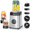 sangcon Blender And Food Processor Combo, Personal Blender
