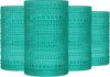 Greenline Goods Blue Green Hobnail Drinking Glasses Set