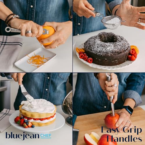 Blue Jean Chef 8-Piece Stainless-Steel Kitchen Tool Set - Image 4