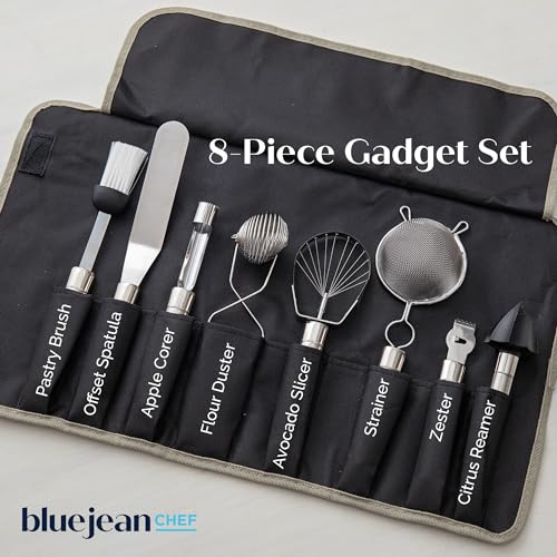 Blue Jean Chef 8-Piece Stainless-Steel Kitchen Tool Set - Image 2