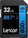 Lexar Blue Series SDHC Memory Card, 32 GB