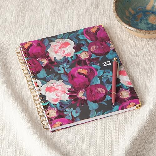 Blue Sky 2025 Painted Peonies Weekly Monthly Planner - Image 2