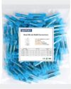 Qizpcer Blue Waterproof Heat Shrink Butt Connectors 16-14 AWG