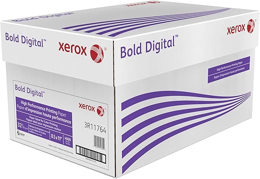 Xerox Bold Digital Printing Paper, 8 Reams