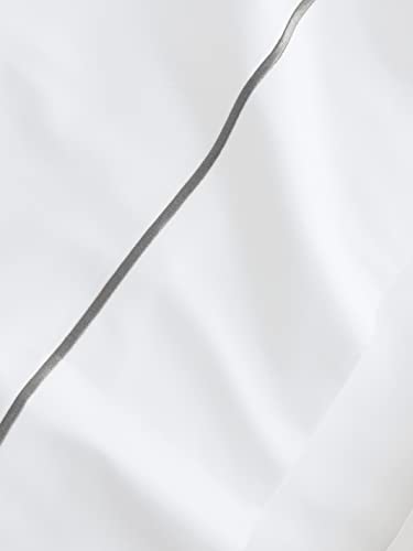 BOLL & BRANCH Signature Embroidered Split King Sheet Set - Image 3