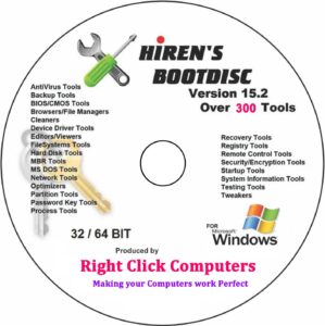 Hiren’s Boot CD 15.2 PC Repair Tool