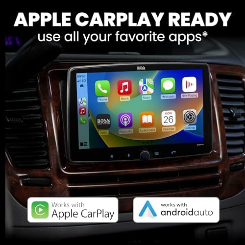 BOSS Audio Systems BCPA10RC Car Stereo - Apple CarPlay, Android Auto - Image 2