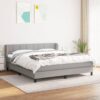 HDGTDR3SS2865SSSSTT Box Spring Bed Light Gray King 170.94lbs