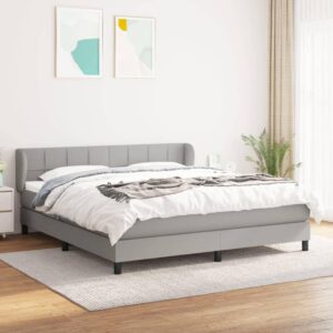 HDGTDR3SS2865SSSSTT Box Spring Bed Light Gray King 170.94lbs