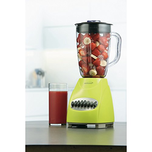 Brentwood JB-220G 12-Speed Pulse Blender, Lime - Image 2