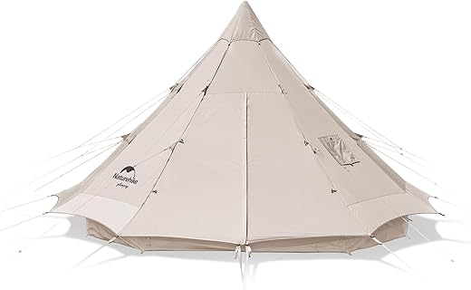 Naturehike Brighten Canvas Tent, Large Bell Tent