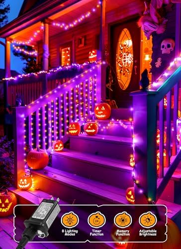 Brightown Halloween Outdoor Cluster Lights - 1000LED 50Ft - Image 4