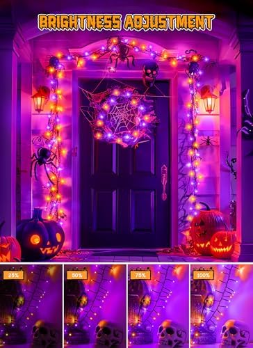 Brightown Halloween Outdoor Cluster Lights - 1000LED 50Ft - Image 5
