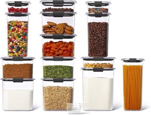 Rubbermaid Brilliance 14-Piece Airtight Food Storage Set